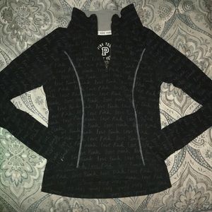 VICTORIA SECRET PINK YOGA ATHLETIC QUARTER ZIP!